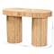 Bali & Pari Iryna Modern Bohemian Natural Rattan Console Table 243-13594-ZORO - alternate 9
